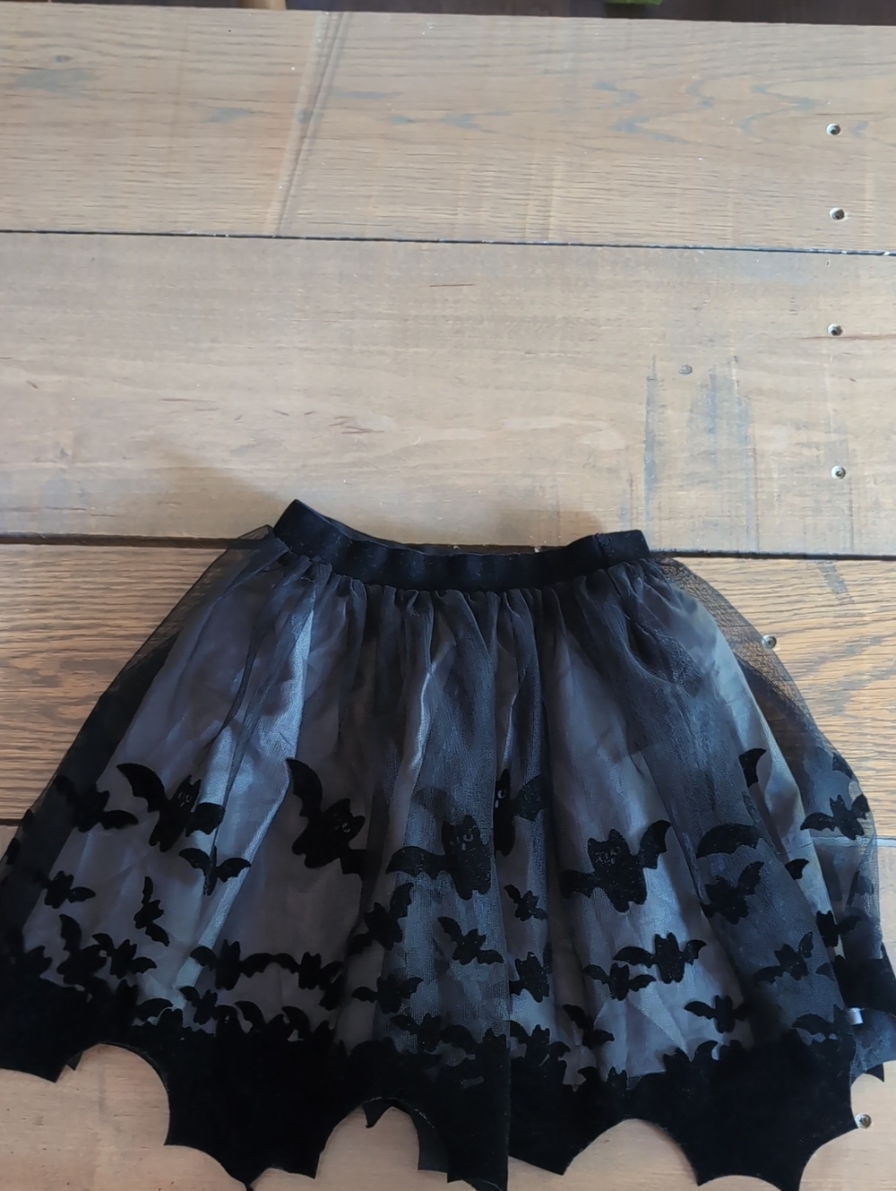 Toddler Girls' H&M 3/4T Bat Halloween Skirt